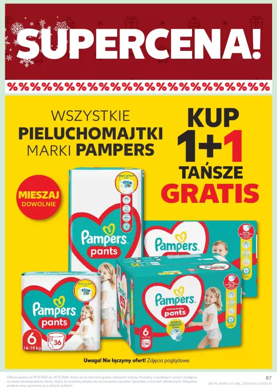 Kaufland - gazetka promocyjna Oferta Kaufland  do wtorku 24.12 - strona 87