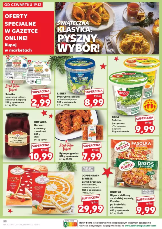 Kaufland - gazetka promocyjna Oferta Kaufland  do wtorku 24.12 - strona 58