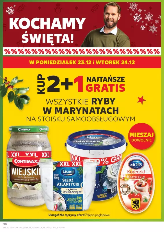 Kaufland - gazetka promocyjna Oferta Kaufland  do wtorku 24.12 - strona 98