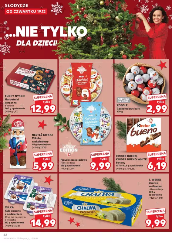 Kaufland - gazetka promocyjna Oferta Kaufland  do wtorku 24.12 - strona 42