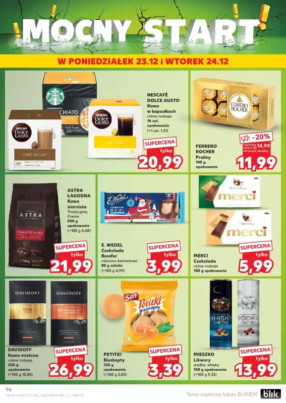 Kaufland - gazetka promocyjna Oferta Kaufland  do wtorku 24.12 - strona 96