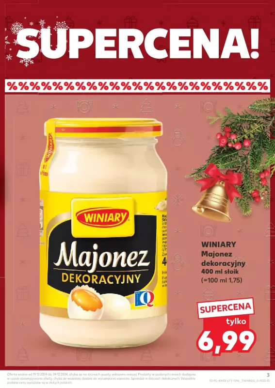 Kaufland - gazetka promocyjna Oferta Kaufland  do wtorku 24.12 - strona 3