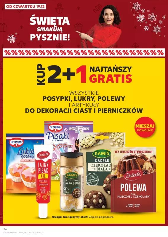 Kaufland - gazetka promocyjna Oferta Kaufland  do wtorku 24.12 - strona 36