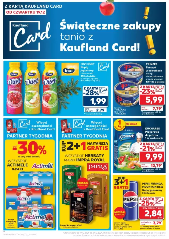 Kaufland - gazetka promocyjna Oferta Kaufland  do wtorku 24.12 - strona 6