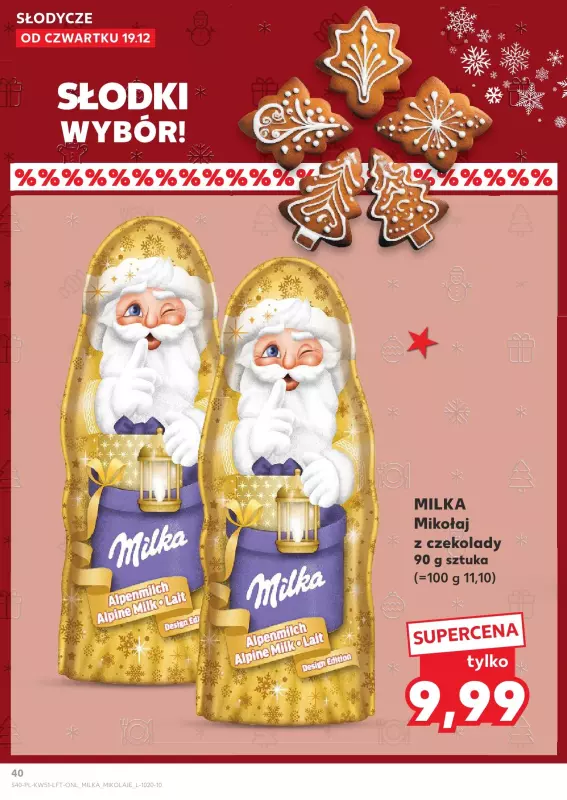 Kaufland - gazetka promocyjna Oferta Kaufland  do wtorku 24.12 - strona 40