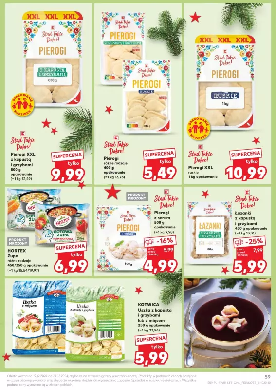 Kaufland - gazetka promocyjna Oferta Kaufland  do wtorku 24.12 - strona 59