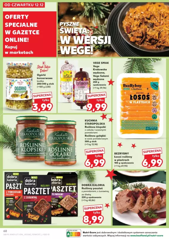 Kaufland - gazetka promocyjna Oferta Kaufland  do wtorku 24.12 - strona 68