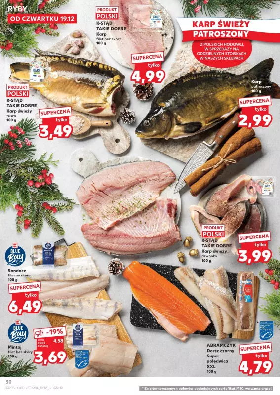 Kaufland - gazetka promocyjna Oferta Kaufland  do wtorku 24.12 - strona 30