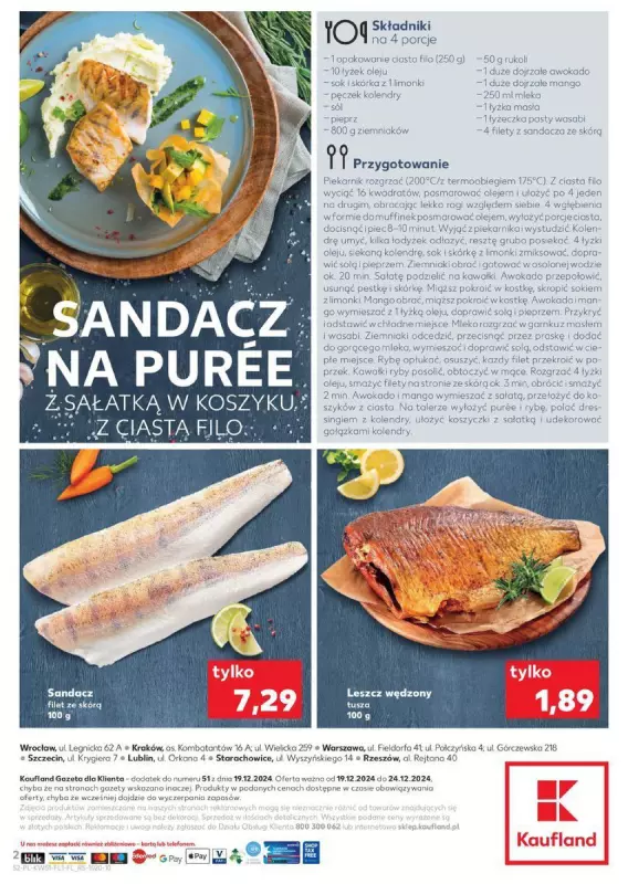 Kaufland - gazetka promocyjna Czas na ryby od czwartku 19.12 do wtorku 24.12 - strona 2