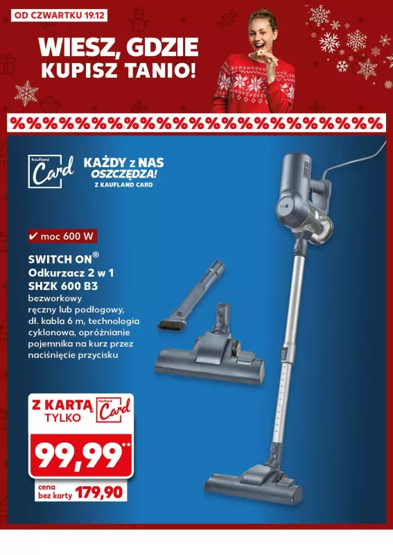 Kaufland - gazetka promocyjna Oferta Kaufland - Non Food od czwartku 19.12 do wtorku 24.12 - strona 18