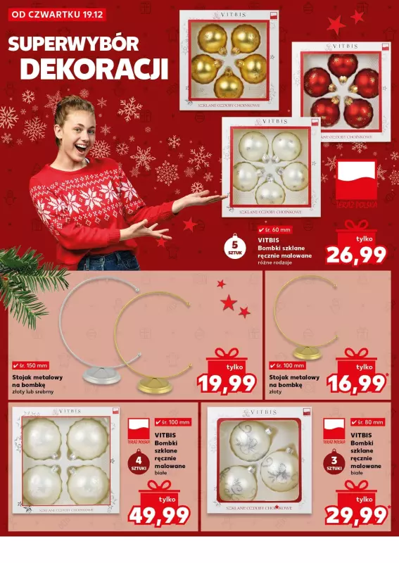 Kaufland - gazetka promocyjna Oferta Kaufland - Non Food od czwartku 19.12 do wtorku 24.12 - strona 22