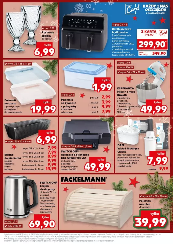 Kaufland - gazetka promocyjna Oferta Kaufland - Non Food od czwartku 19.12 do wtorku 24.12 - strona 9