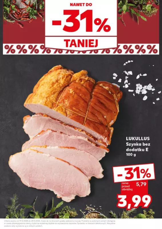 Kaufland - gazetka promocyjna Mocny Start od poniedziałku 23.12 do wtorku 24.12 - strona 21