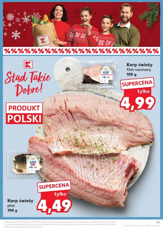 Kaufland - gazetka promocyjna Oferta Kaufland od czwartku 19.12 do wtorku 24.12 - strona 29