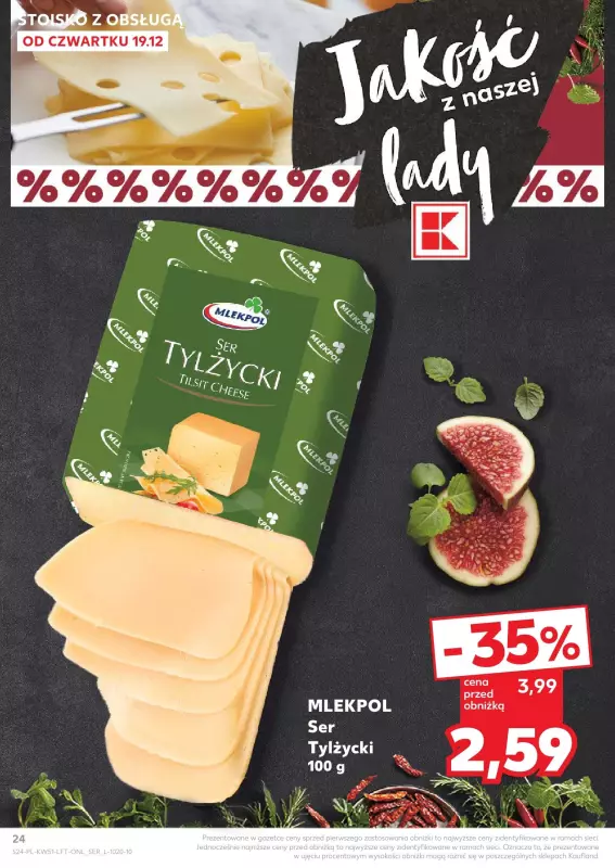 Kaufland - gazetka promocyjna Oferta Kaufland od czwartku 19.12 do wtorku 24.12 - strona 24