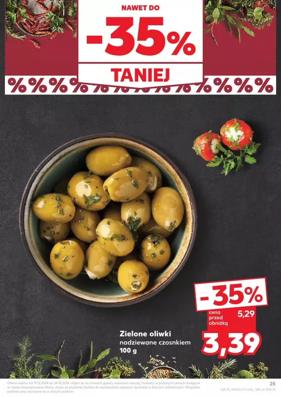 Kaufland - gazetka promocyjna Oferta Kaufland od czwartku 19.12 do wtorku 24.12 - strona 25