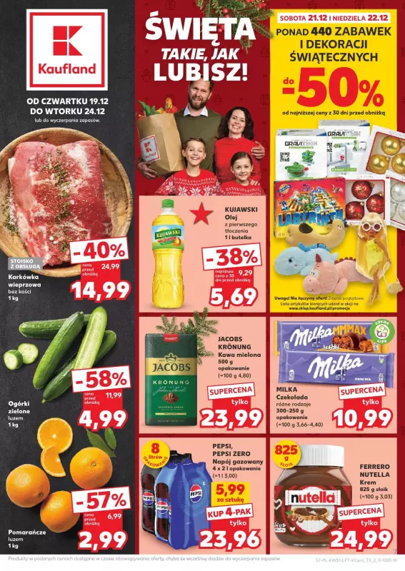 Kaufland - gazetka promocyjna Oferta Kaufland od czwartku 19.12 do wtorku 24.12 - strona 7