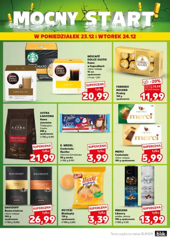 Kaufland - gazetka promocyjna Mocny Start od poniedziałku 23.12 do wtorku 24.12 - strona 8