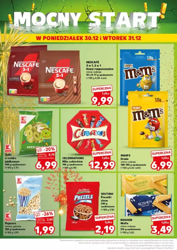 Kaufland - gazetka promocyjna Mocny Start od poniedziałku 30.12 do wtorku 31.12 - strona 14