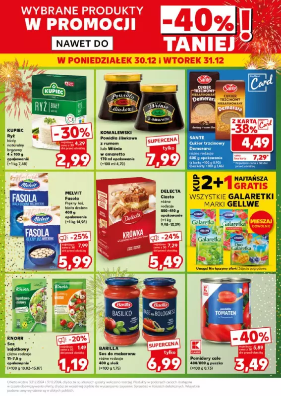 Kaufland - gazetka promocyjna Mocny Start od poniedziałku 30.12 do wtorku 31.12 - strona 11