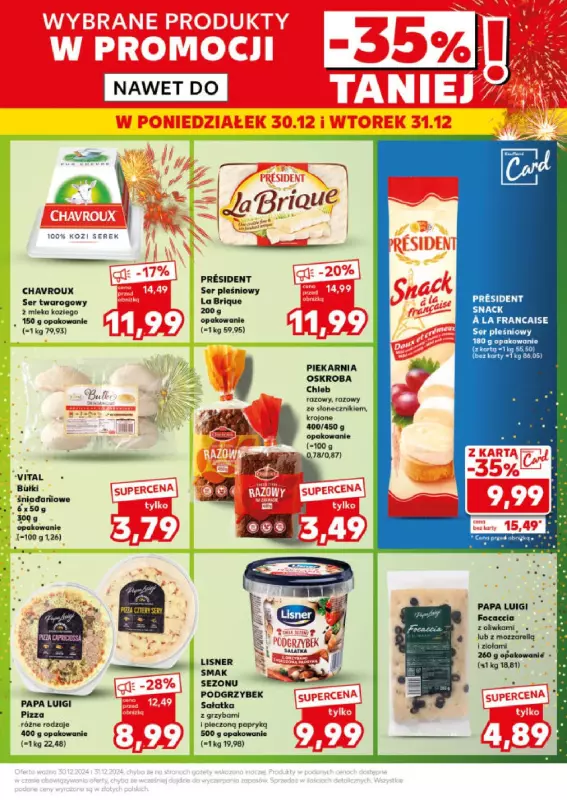 Kaufland - gazetka promocyjna Mocny Start od poniedziałku 30.12 do wtorku 31.12 - strona 7