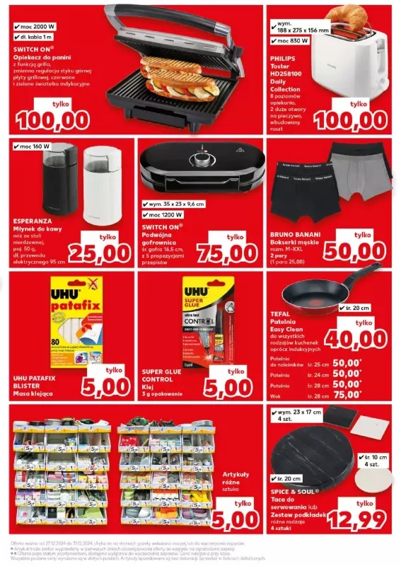 Kaufland - gazetka promocyjna Oferta Kaufland - Non Food od piątku 27.12 do wtorku 31.12 - strona 11