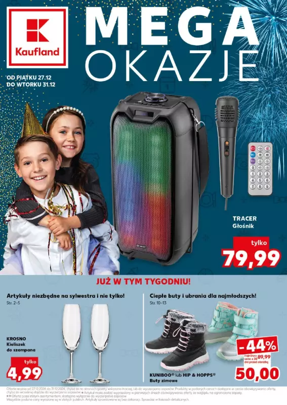 Kaufland - gazetka promocyjna Oferta Kaufland - Non Food od piątku 27.12 do wtorku 31.12