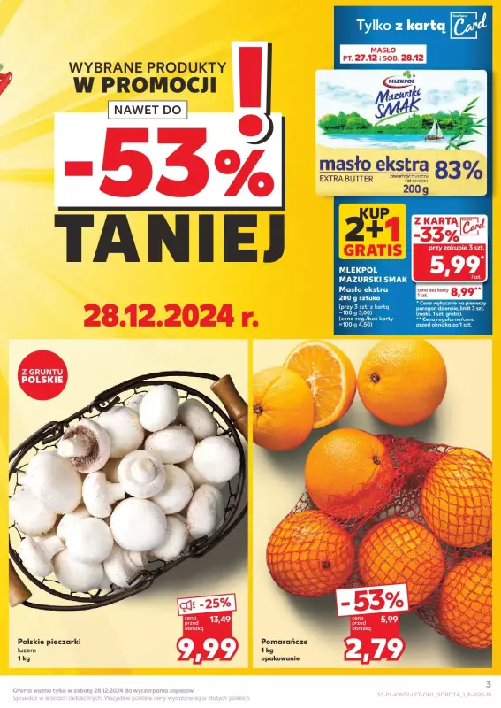 Kaufland - gazetka promocyjna Oferta Kaufland od piątku 27.12 do wtorku 31.12 - strona 3