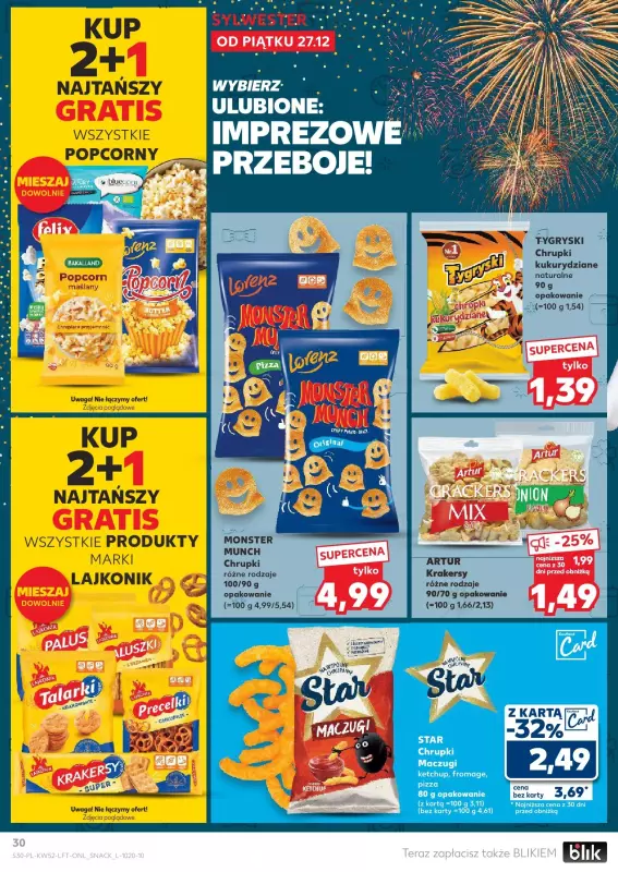 Kaufland - gazetka promocyjna Oferta Kaufland od piątku 27.12 do wtorku 31.12 - strona 30