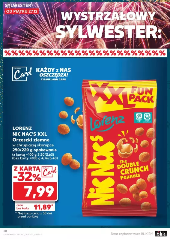 Kaufland - gazetka promocyjna Oferta Kaufland od piątku 27.12 do wtorku 31.12 - strona 28