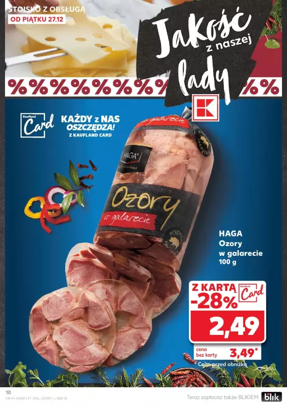 Kaufland - gazetka promocyjna Oferta Kaufland od piątku 27.12 do wtorku 31.12 - strona 10