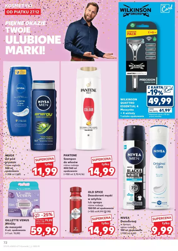 Kaufland - gazetka promocyjna Oferta Kaufland od piątku 27.12 do wtorku 31.12 - strona 72