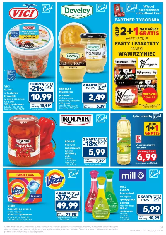 Kaufland - gazetka promocyjna Oferta Kaufland od piątku 27.12 do wtorku 31.12 - strona 51