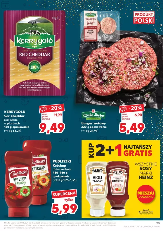 Kaufland - gazetka promocyjna Oferta Kaufland od piątku 27.12 do wtorku 31.12 - strona 25