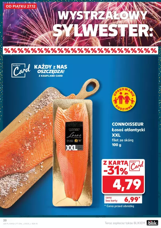 Kaufland - gazetka promocyjna Oferta Kaufland od piątku 27.12 do wtorku 31.12 - strona 20