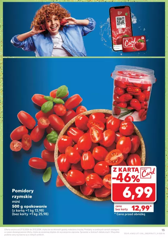 Kaufland - gazetka promocyjna Oferta Kaufland od piątku 27.12 do wtorku 31.12 - strona 15