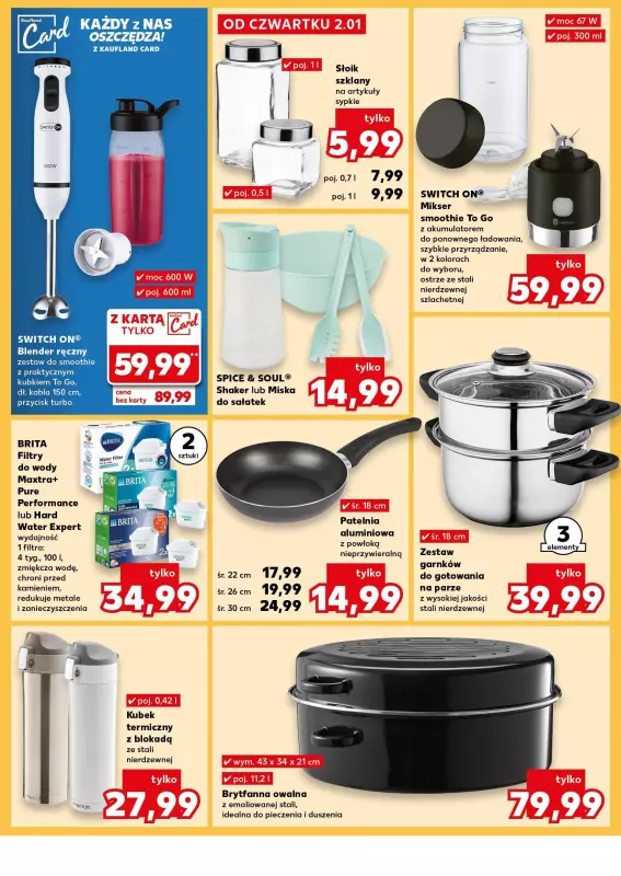 Kaufland - gazetka promocyjna Oferta Kaufland - Non Food od czwartku 02.01 do środy 08.01 - strona 8