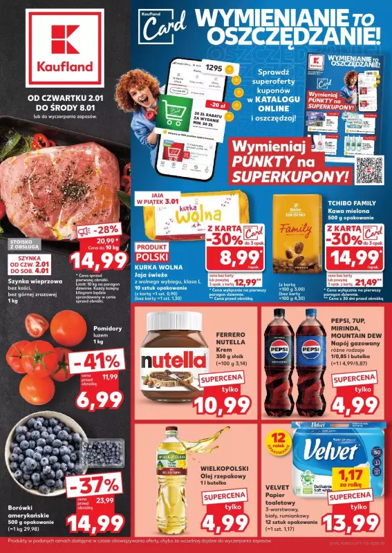 Kaufland - gazetka promocyjna Oferta Kaufland od czwartku 02.01 do środy 08.01