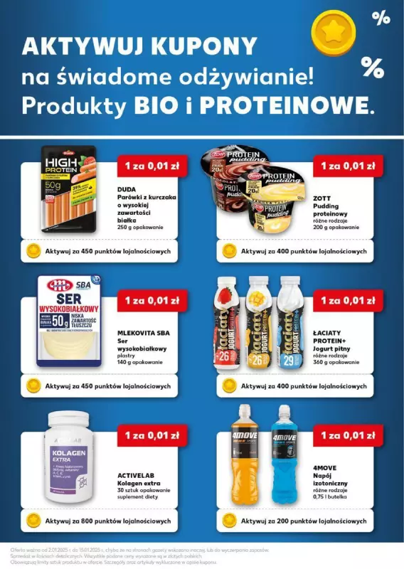 Kaufland - gazetka promocyjna Wymieniaj punkty na superkupony!  do środy 15.01 - strona 5