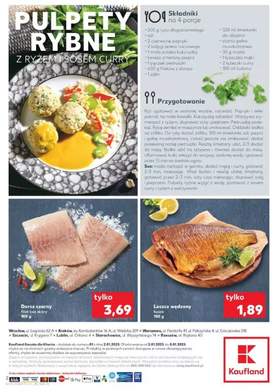 Kaufland - gazetka promocyjna Czas na ryby od czwartku 02.01 do środy 08.01 - strona 2