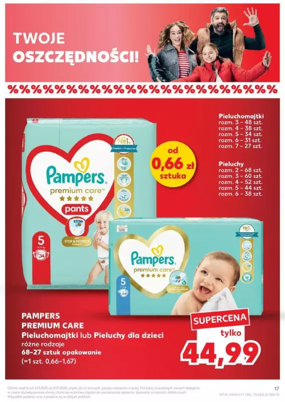 Kaufland - gazetka promocyjna Oferta Kaufland od czwartku 02.01 do środy 08.01 - strona 17