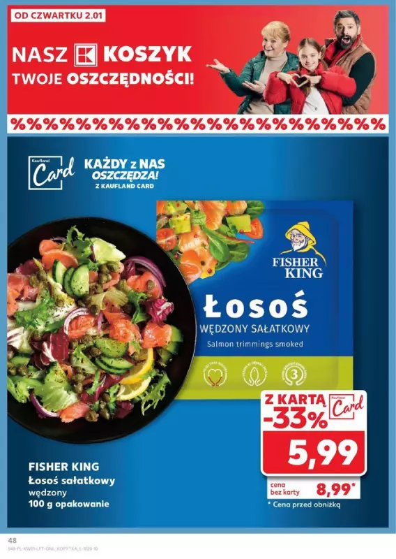 Kaufland - gazetka promocyjna Oferta Kaufland od czwartku 02.01 do środy 08.01 - strona 48