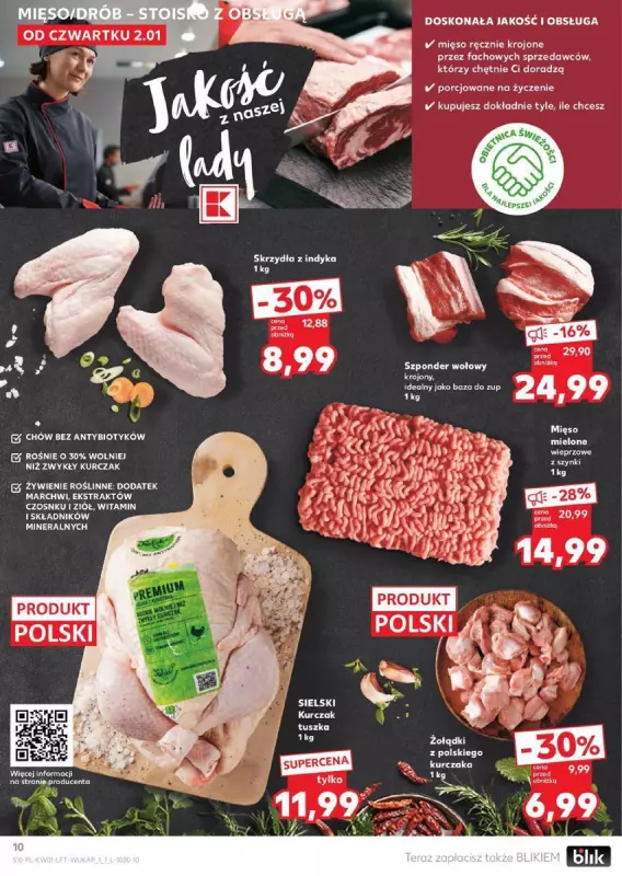 Kaufland - gazetka promocyjna Oferta Kaufland od czwartku 02.01 do środy 08.01 - strona 10