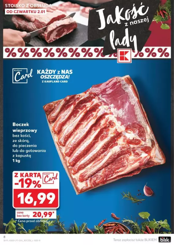 Kaufland - gazetka promocyjna Oferta Kaufland od czwartku 02.01 do środy 08.01 - strona 8