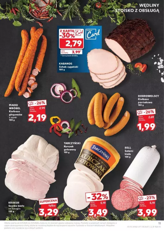 Kaufland - gazetka promocyjna Oferta Kaufland od czwartku 02.01 do środy 08.01 - strona 11