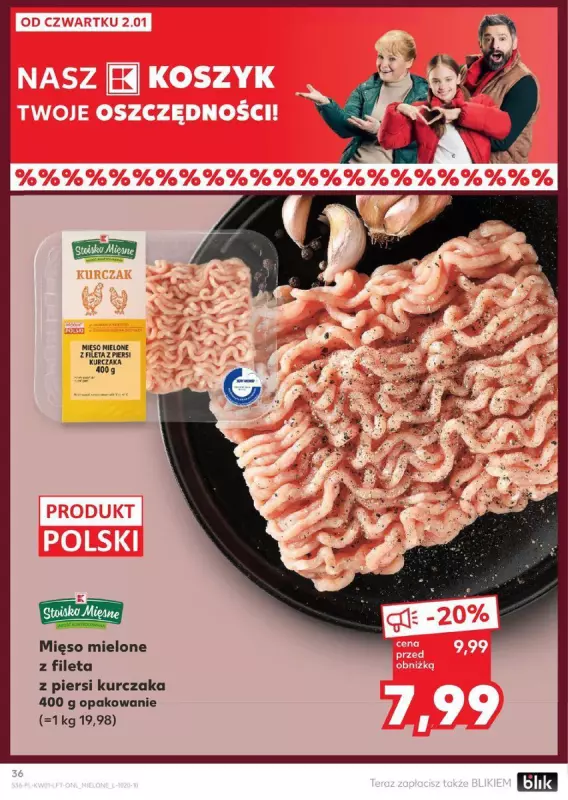 Kaufland - gazetka promocyjna Oferta Kaufland od czwartku 02.01 do środy 08.01 - strona 36