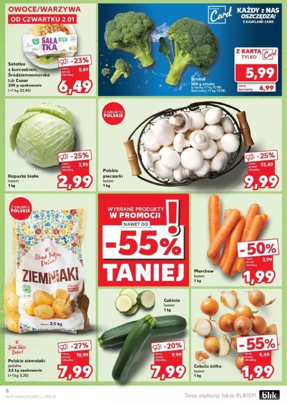 Kaufland - gazetka promocyjna Oferta Kaufland od czwartku 02.01 do środy 08.01 - strona 6