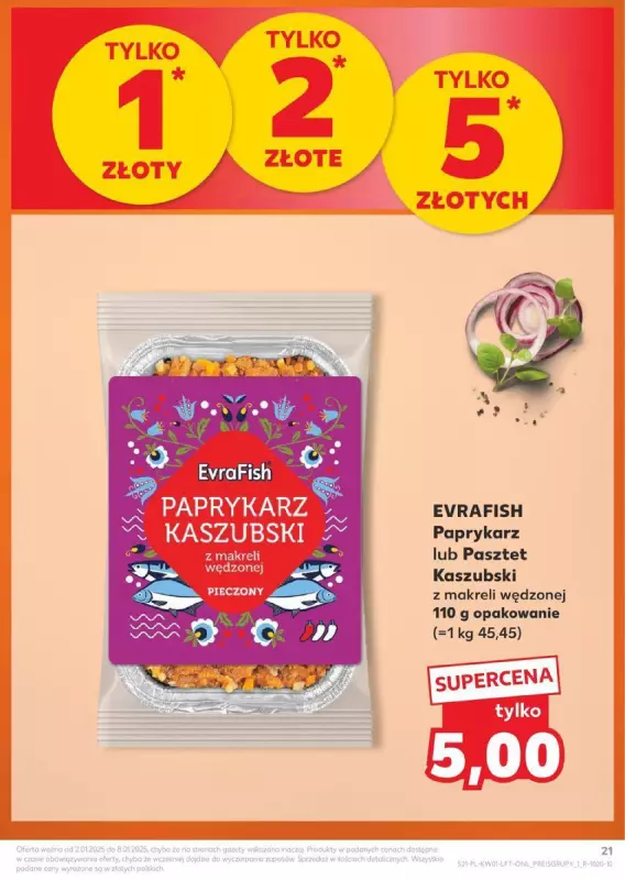 Kaufland - gazetka promocyjna Oferta Kaufland od czwartku 02.01 do środy 08.01 - strona 21