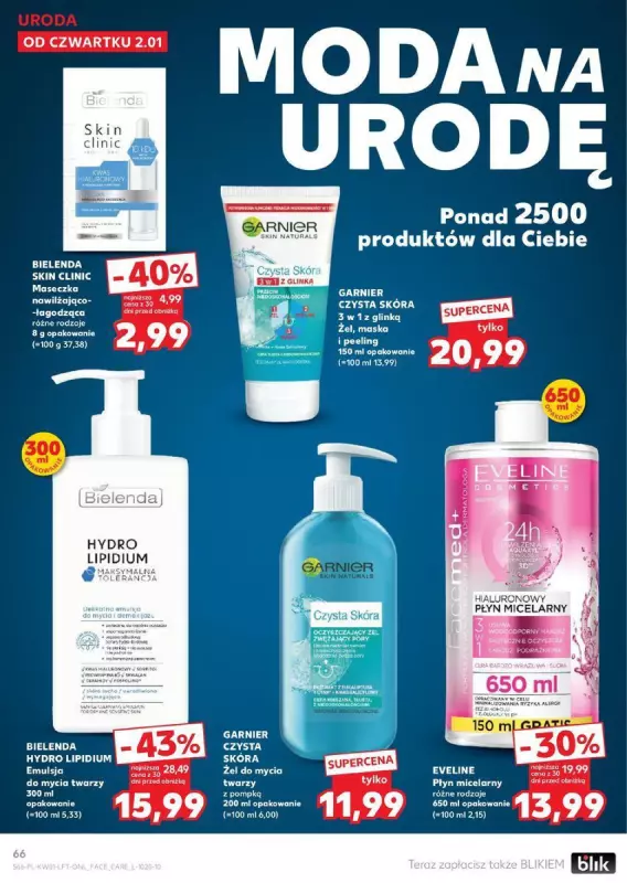 Kaufland - gazetka promocyjna Oferta Kaufland od czwartku 02.01 do środy 08.01 - strona 66