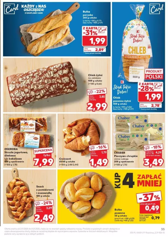 Kaufland - gazetka promocyjna Oferta Kaufland od czwartku 02.01 do środy 08.01 - strona 35